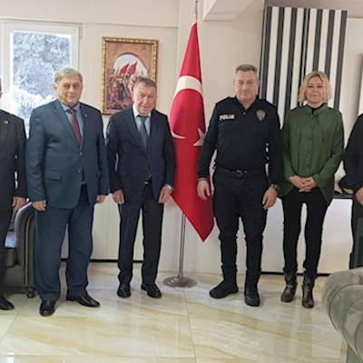 İlçe Emniyet Müdürümüzü ziyaret ettik.