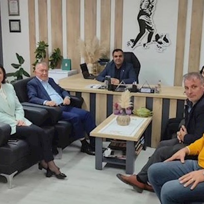 Pendik Halk Eğitim Merkezi Müdürünü ziyaret ettik